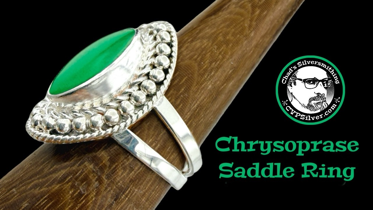 Проект среднего уровня: Седло из хризопраза