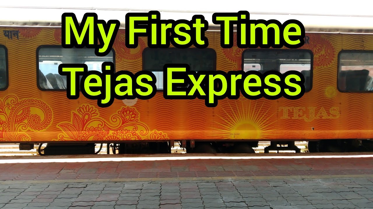 My First Time On The Tejas Express | Foreigner Experience