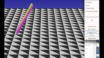 Rigid Body Simulator Demo (CS5643)