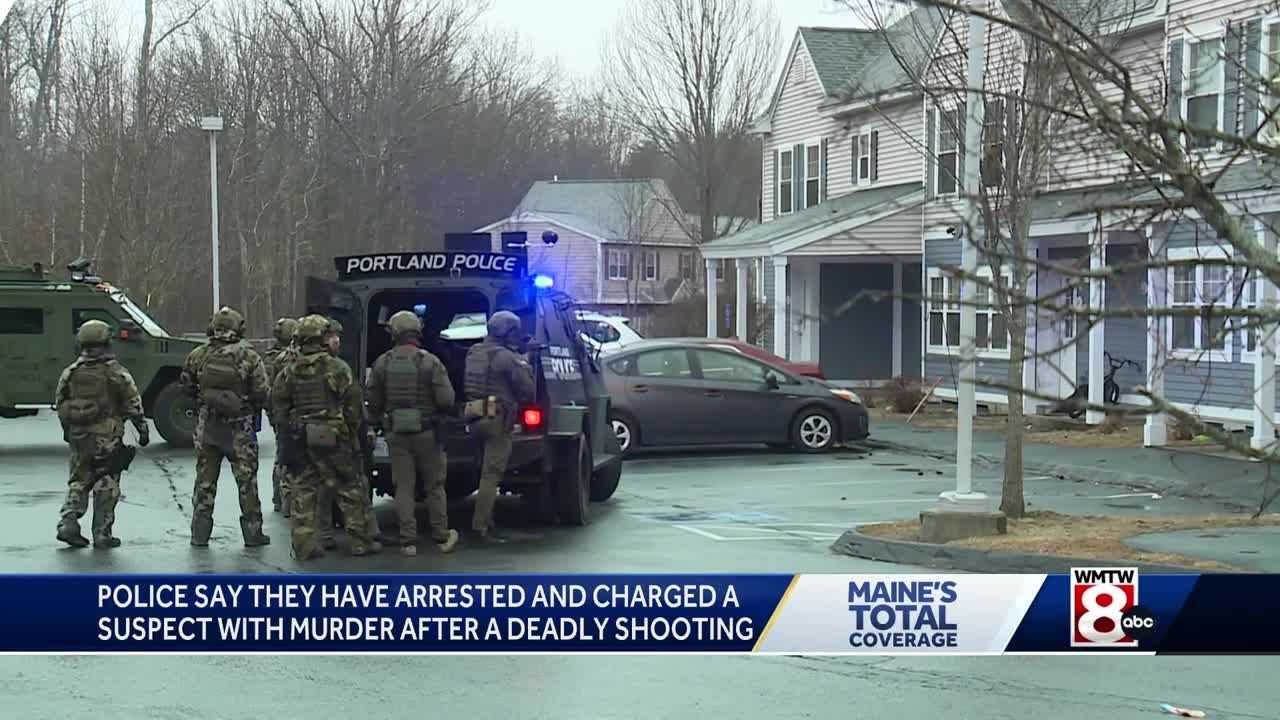 Suspect arrested and charged with murder in Portland shooting - YouTube