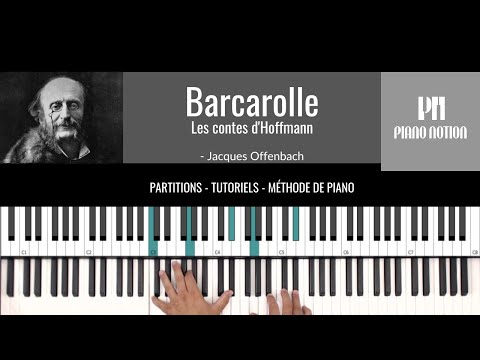 Barcarolle - Les Contes d’Hoffmann (Easy Piano) - Jacques Offenbach