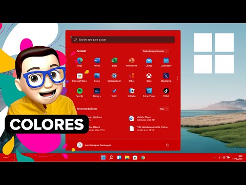 Cambiar COLOR 🌈 del MENÚ INICIO y BARRA DE TAREAS en Windows 11 ✅