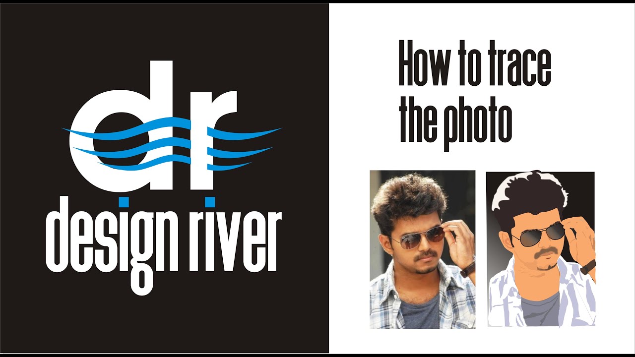 How to trace a photo YouTube