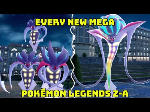 All NEW Mega In Pokémon Legends Z-A! - YouTube