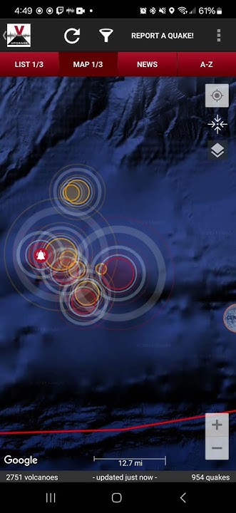 Adak alaska earthquake swarm