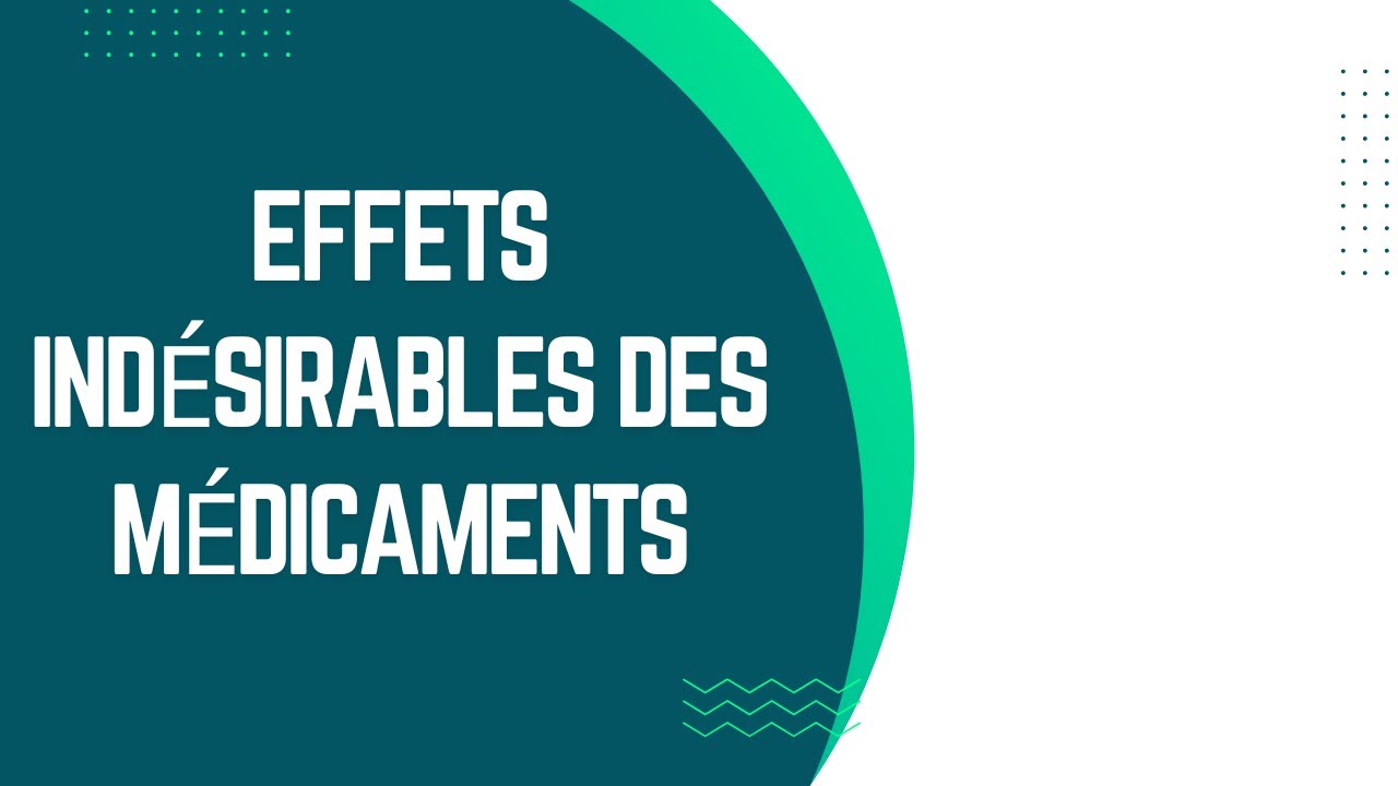 Effets indésirables des médicaments: Comprendre, prévenir et gérer en ...