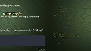 Reordering pandas DataFrame Cells by Group