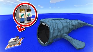 Bloop VS Security House in Minecraft