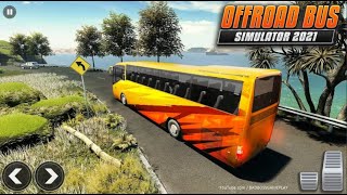 Offroad Bus Driving: 3D Games 2021 - Android Gameplay Part - 1 screenshot 2