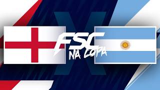 INGLATERRA X ARGENTINA - COPA 26 FSC React