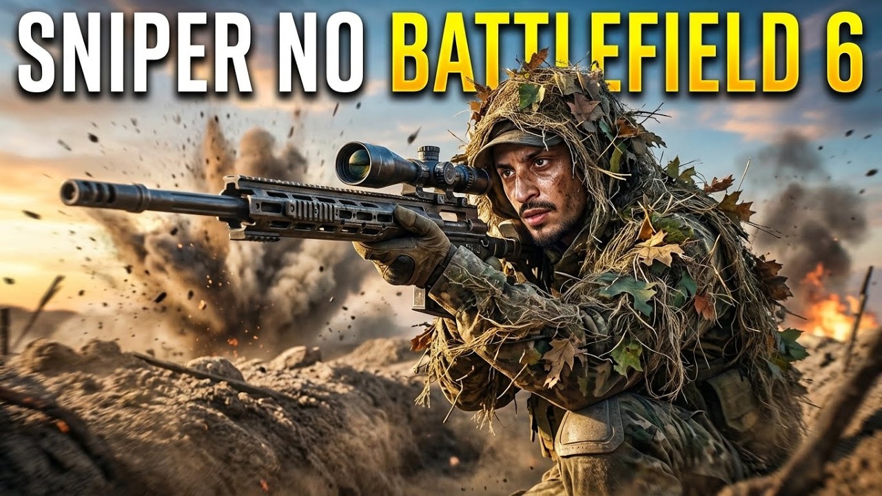 COMO JOGAR BEM DE SNIPER NO BATTLEFIELD 6