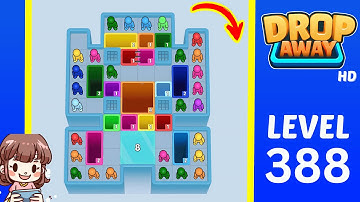 Drop Away Level 388 Solution Walkthrough