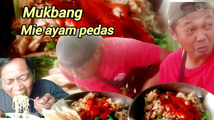 RAME RAME MUKBANG MIE AYAM PEDAS