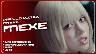 Nmixx   Pabllo Vittar  Mexe studio Version line Distribution