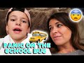 STUDENTS PANIC ON SCHOOL BUS | SCRAMBLE TO GET OUT | SOME JUMP OUT THE WINDOWS