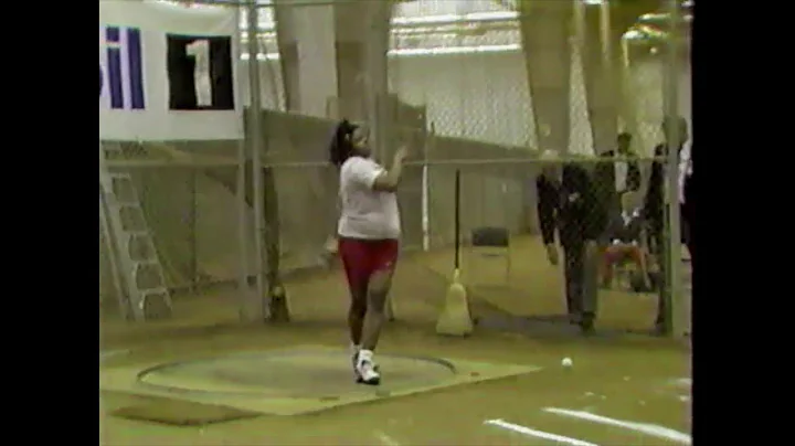 Sonja Fitts - 20-pound weight throw (AR) - 1992 TA...