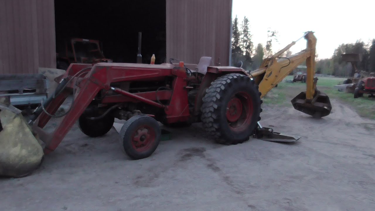 MF 175 + JAMES-yhdistelmä  - Kytkin perkeles .......