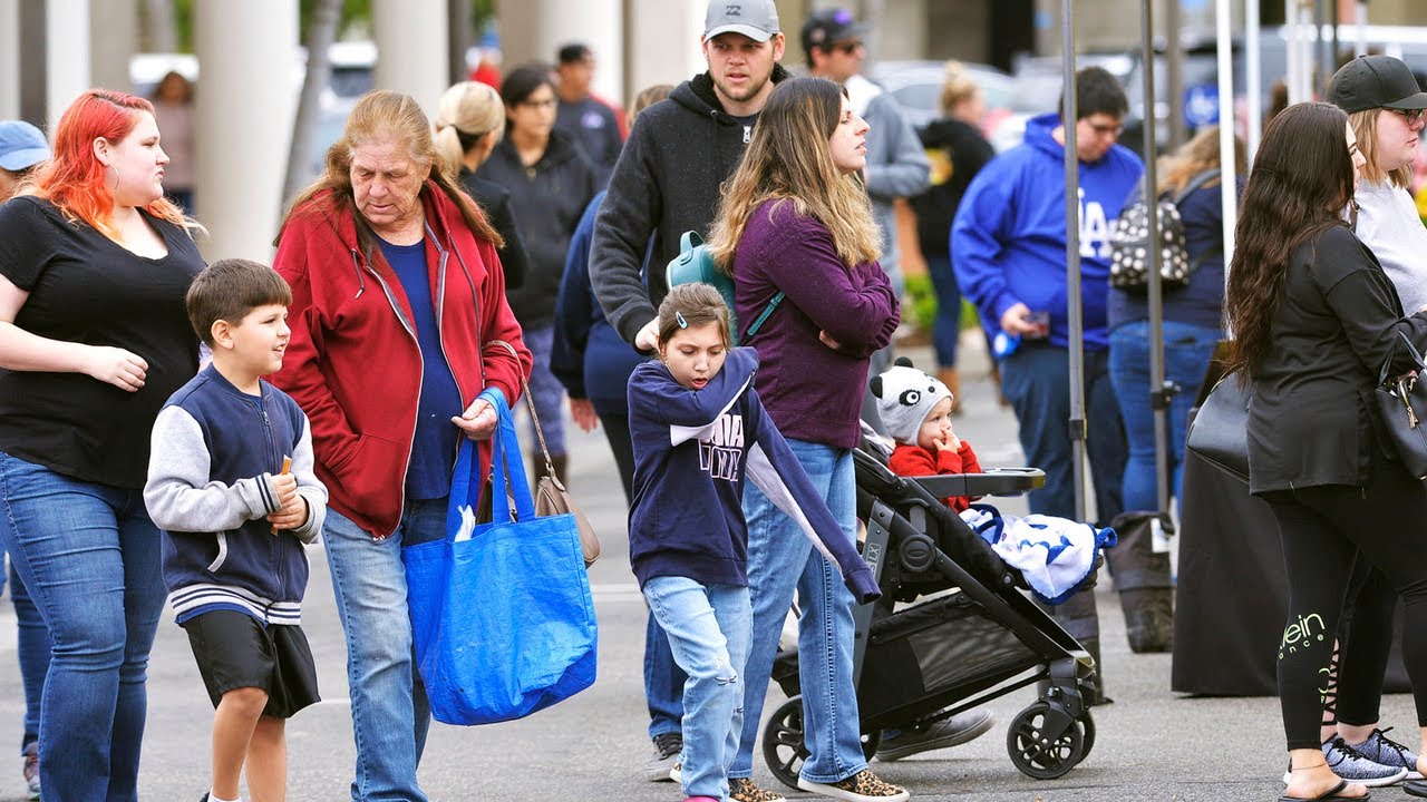 The first Saturday in Fresno under Shelter-In-Place ordinance 