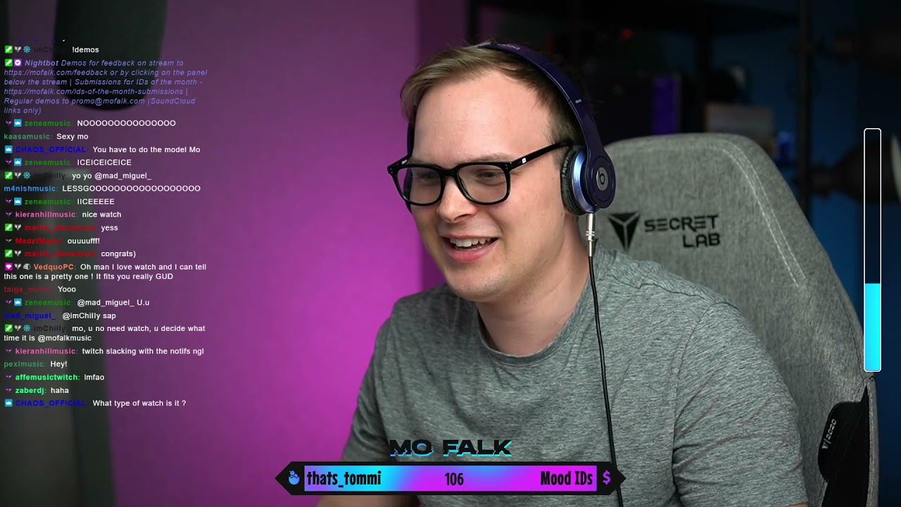 Mo Falk Checking Out Demo's [06-14-21]