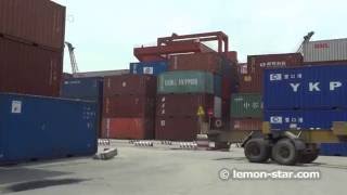 Huangpu seaport, guangzhou. container,