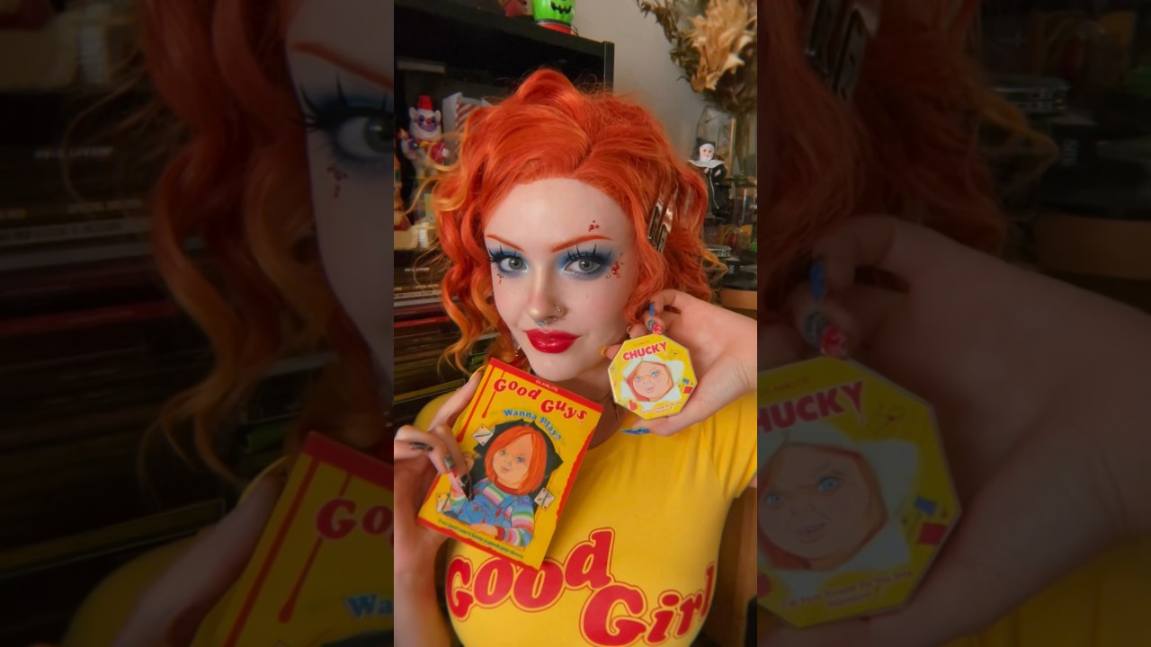 trying the chucky makeup collection by 