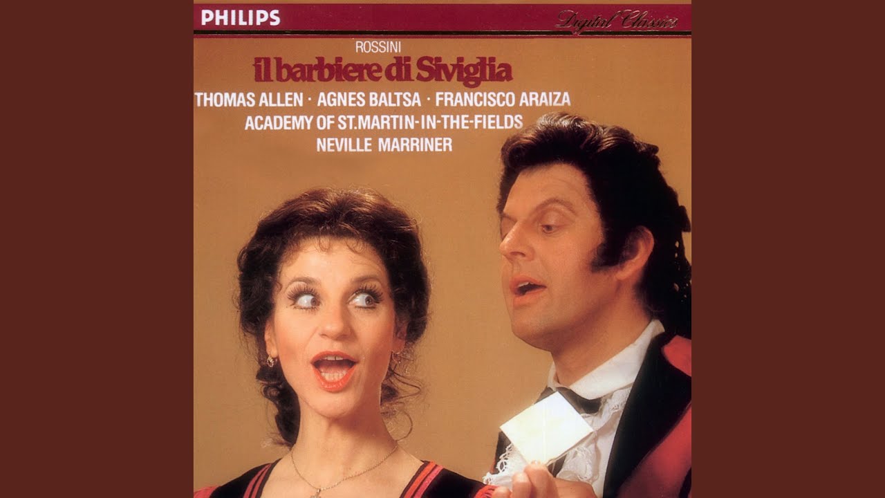 Rossini: Il barbiere di Siviglia / Act 1: Recitativo: "Ora mi sento meglio"