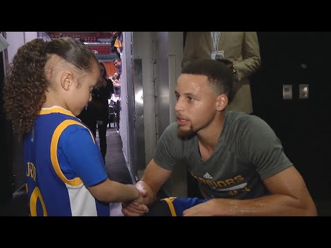 Steph Curry Grants Wish to 5-Year-Old Boy Handbooking Cancer