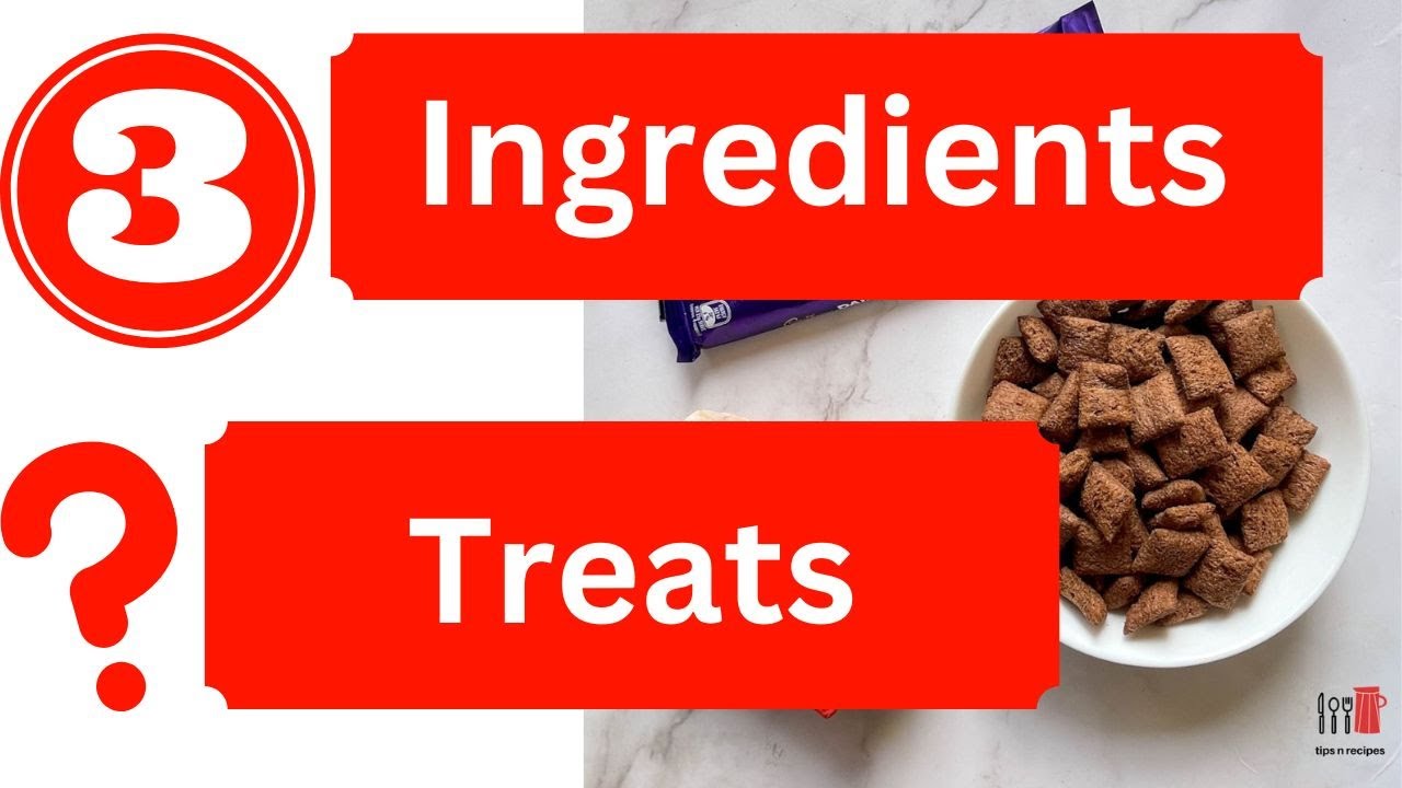 Choco Pillow Bites Recipe 3 ingredients treat tips n recipes YouTube