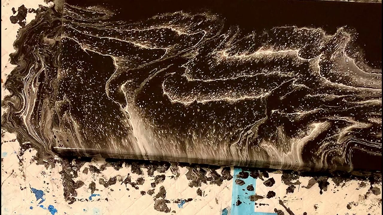 Dustpan Acrylic Pour Acrylic Pouring Art Abstract Painting YouTube