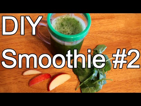 diy-healthy-smoothie-#2---apple---kale