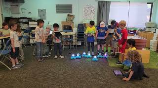 Play with Code- Robo race at Futurebytes Afterschool.