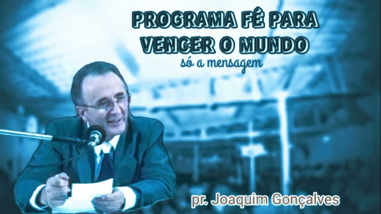 SER DISCÍPULO DE JESUS - Pr.  Joaquim Gonsalves