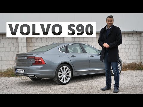 Volvo S90 T8 - elektryzująco podnosi poziom luksusu