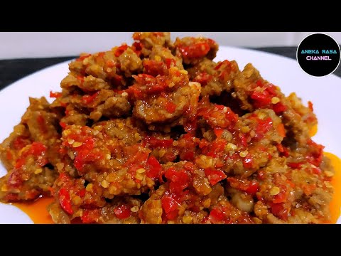 Resep Balado Daging Sapi Empuk
