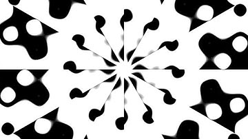 Magic Music Visualizer B&W Test Pattern - Part 1