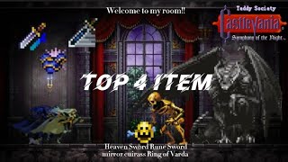 TOP 4 item Castlevania SOTN  #2 screenshot 3