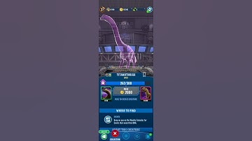Getting/Creating TITANOTHOLUS Jurassic World Alive #jurassicworldalive #jurassicworld