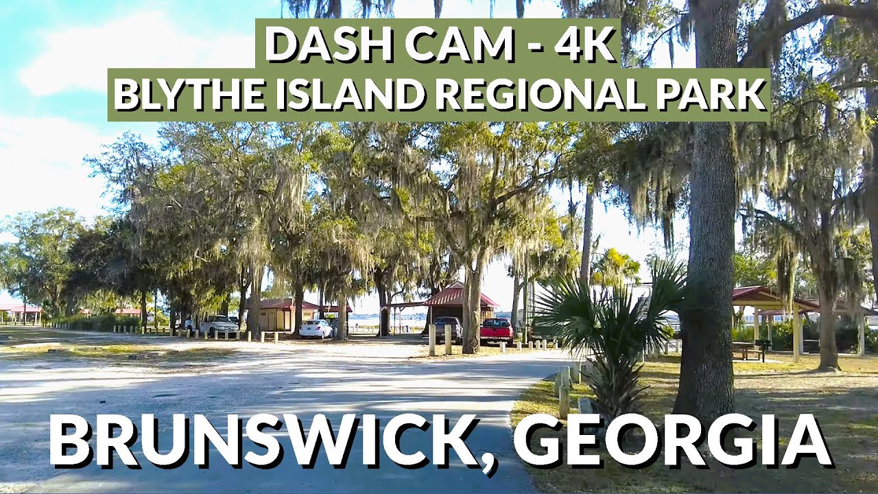 Blythe Island Escape: A 4K Drive through Nature's Paradise in Brunswick, Georgia