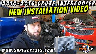 Intercooler Swap Gen 1 Cruze Start to Finish