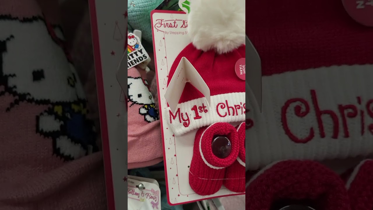 HELLO KITTY AND FRIENDS HAT WITH PINK POMPOM $7.99 - MY MELODY HAT & GLOVES - GREAT GIFT IDEAS AT