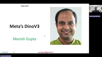 #274 DinoV3 foundational vision model