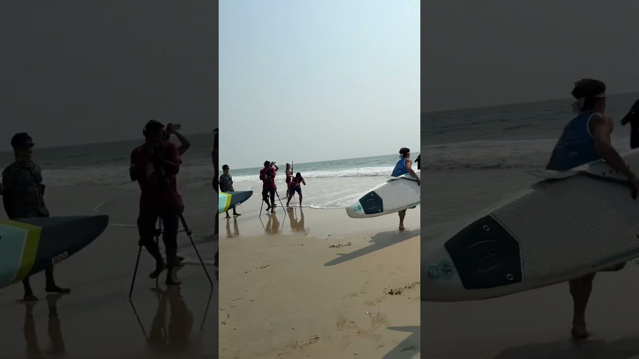 BEACH ATARTS IN MANGALORE, INDIA. 