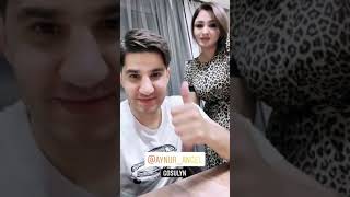 Myrat molla,  Aynur Angel Instagramy barada gurruñ