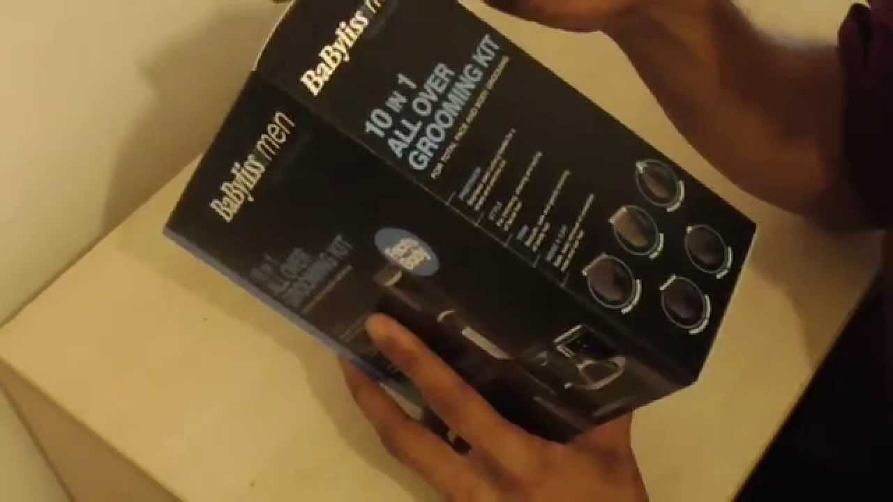 babyliss mens grooming kit