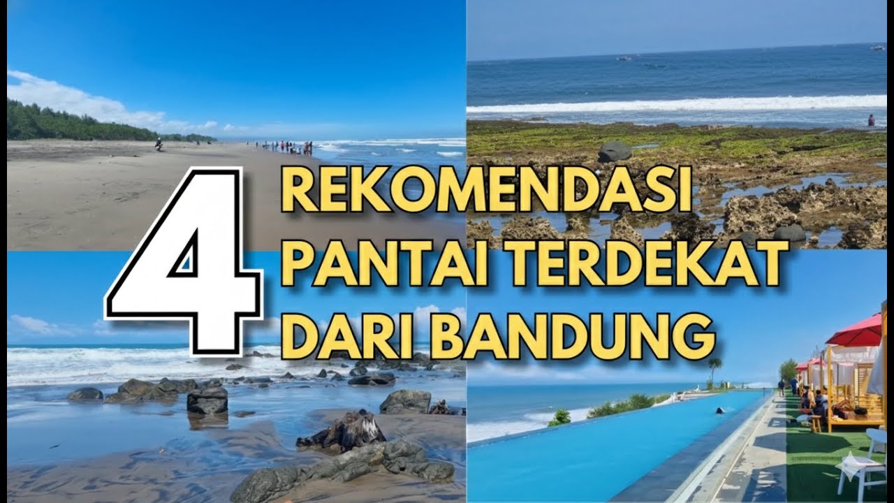 4 REKOMENDASI PANTAI TERDEKAT DARI BANDUNG VIA  JALUR CIWIDEY CIDAUN