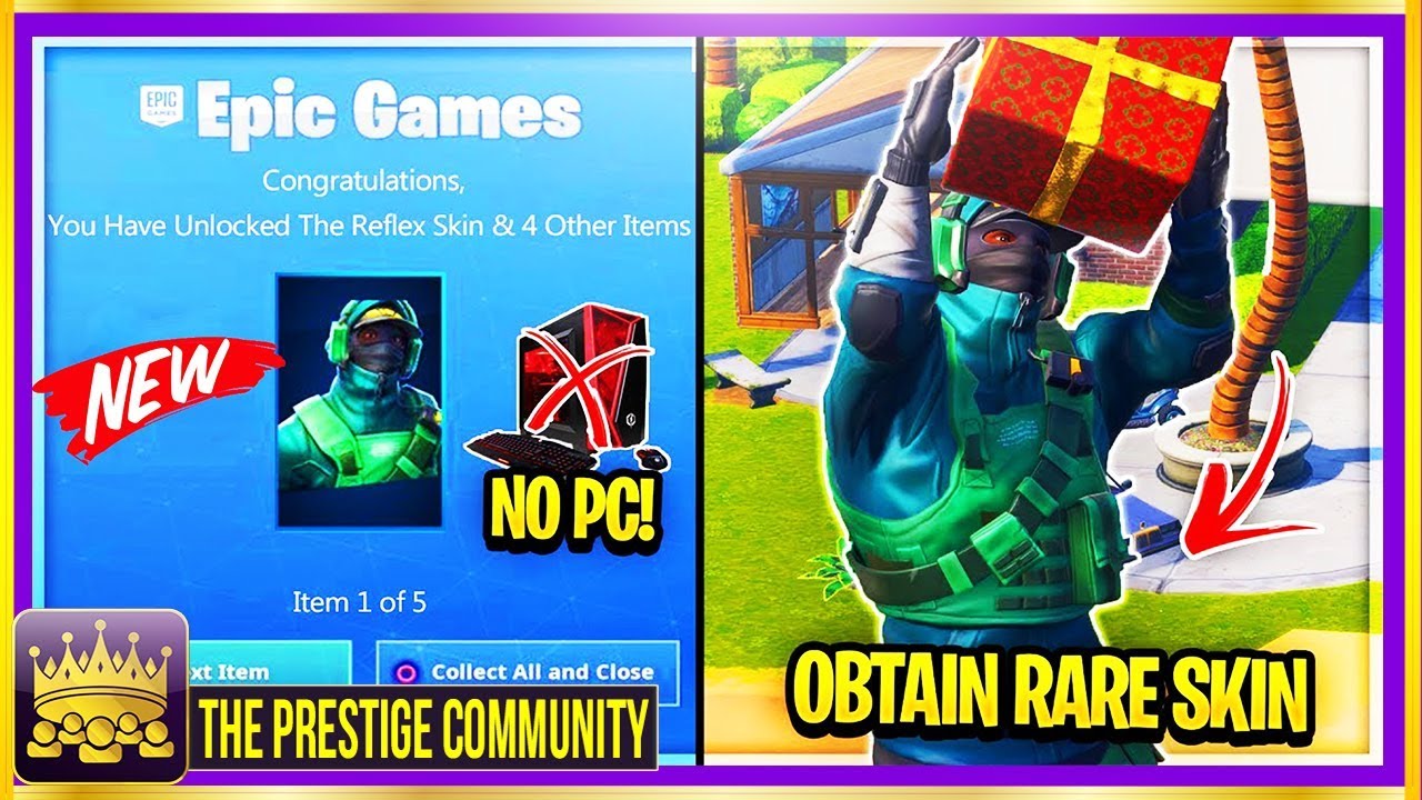 How To Get The RARE ''Reflex Skin'' For CHEAPER & FREE! (Geforce Bundle Skin On Any Console Dec 2018