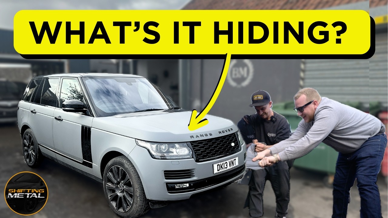 You Won't Believe What Was Under My Cheap Auction Range Rovers Wrap ...