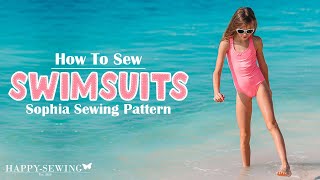 How to Sew Swimsuit | Tutorial | DIY
