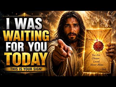 🔴GOD SAYS: I WAS WAITING FOR YOU TODAY... | Gods Message Now | God Helps | Guiding Flame