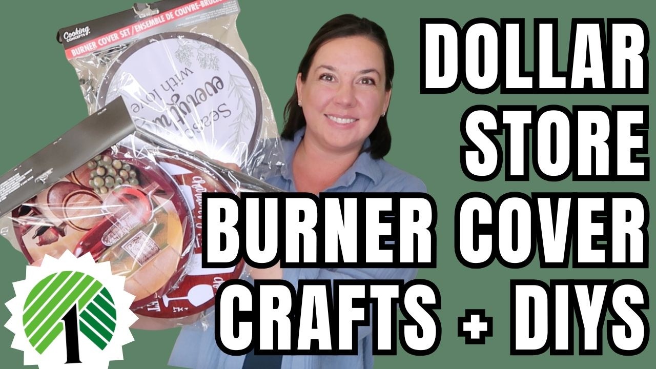 YouTube thumbnail for “Dollar Store Christmas Burner Cover Crafts” by The Crazy Craft Lady